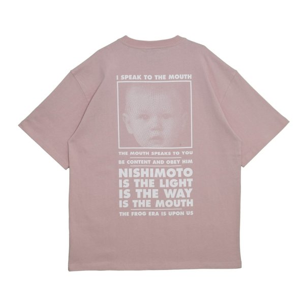 画像2: NISHIMOTO IS THE MOUTH (S/S TEE) SMOKE PINK (2)