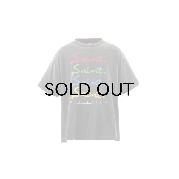 画像1: SAINT Mxxxxxx (SS TEE_MULATED) BLACK (1)