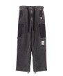 画像1: Maison MIHARA YASUHIRO (Cotton Satin Cargo Pants) BLACK (1)