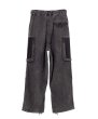 画像2: Maison MIHARA YASUHIRO (Cotton Satin Cargo Pants) BLACK (2)