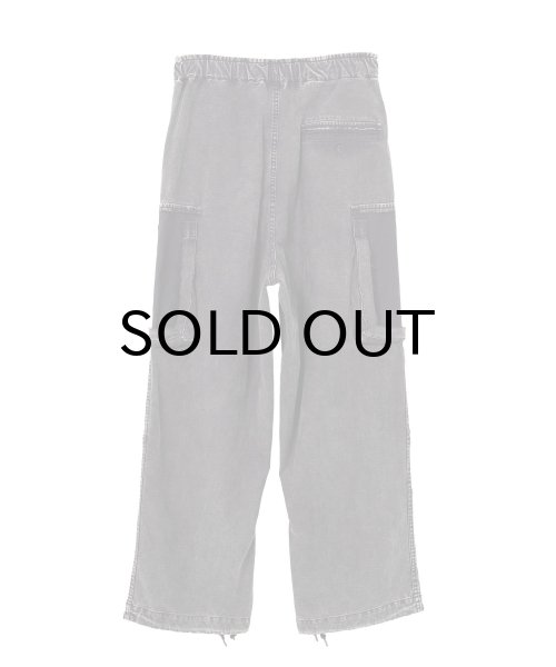 画像2: Maison MIHARA YASUHIRO (Cotton Satin Cargo Pants) BLACK (2)