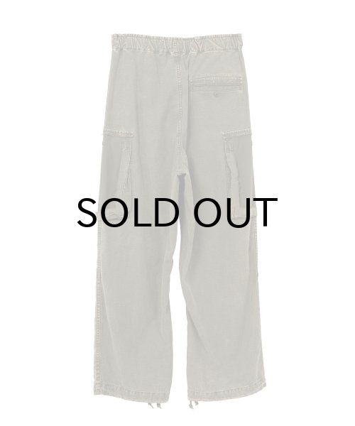 画像2: Maison MIHARA YASUHIRO (Cotton Satin Cargo Pants) DARK GREEN (2)