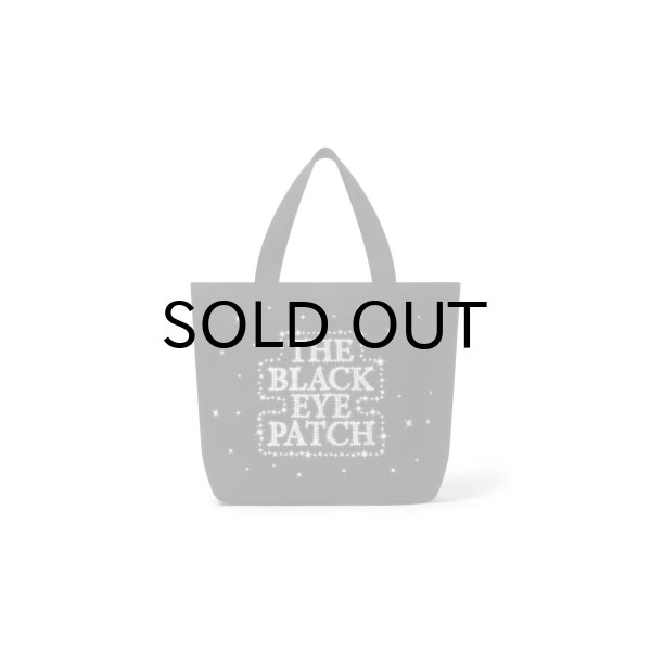 画像1: BLACK EYE PATCH (SHINING OG LABEL TOTE BAG MEDIUM) BLACK (1)