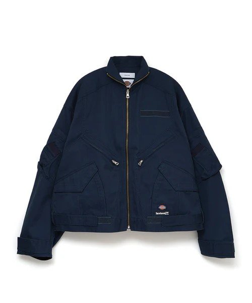 画像1: FACETASM (FACETASM×DICKIES FLIGHT JACKET) NAVY -30% OFF-  (1)