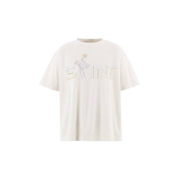画像1: SAINT Mxxxxxx (SRYM_SS TEE_LOVERS) WHITE (1)