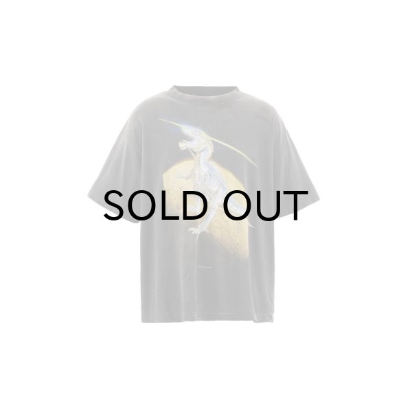 画像1: SAINT Mxxxxxx (SRYM_SS TEE_T-REX) BLACK (1)