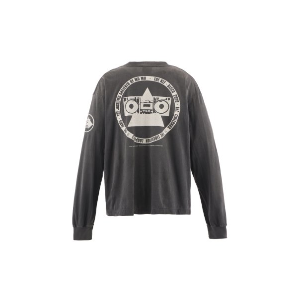 画像2: SAINT Mxxxxxx (KLF_LS TEE_WHITE KLF) BLACK (2)