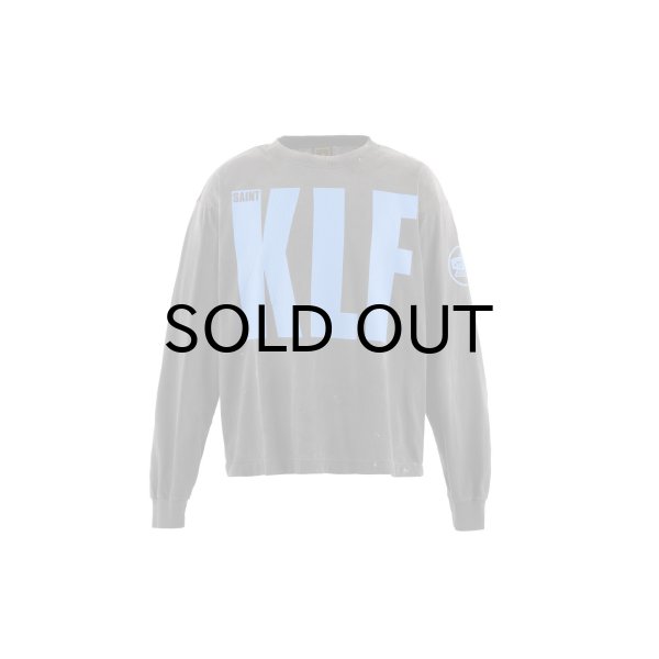 画像1: SAINT Mxxxxxx (KLF_LS TEE_BLUE KLF) BLACK (1)
