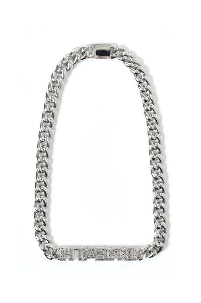 画像2: BREATH (BREATH ZIRCONIA CHAIN NECKLACE) SILVER -30% OFF-  (2)