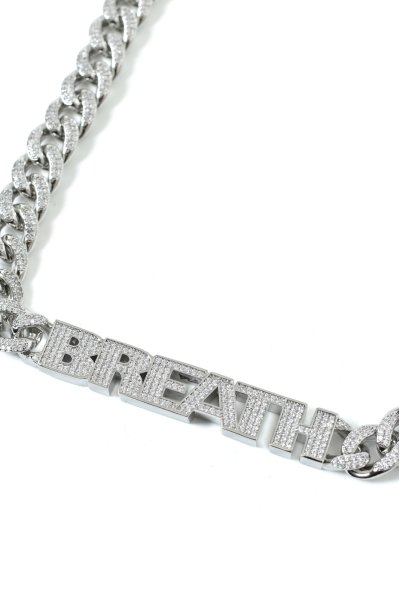 画像4: BREATH (BREATH ZIRCONIA CHAIN NECKLACE) SILVER -30% OFF-  (4)