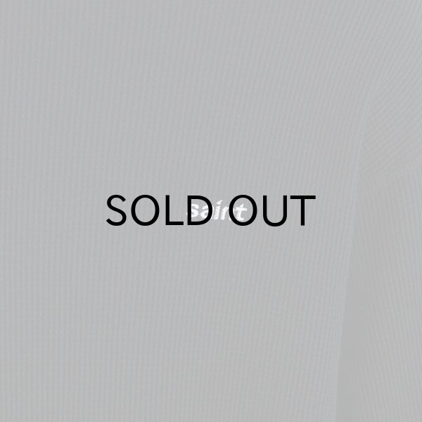 画像2: SAINT Mxxxxxx (LS THARMAL TEE_THARMAL) BLACK (2)