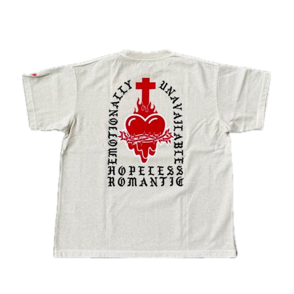 画像1: EMOTIONALLY UNAVAILABLE (EU LOGO CL SS TEE) IVORY (1)