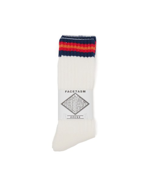 画像2: FACETASM (RIB SOCKS) WHITE (2)