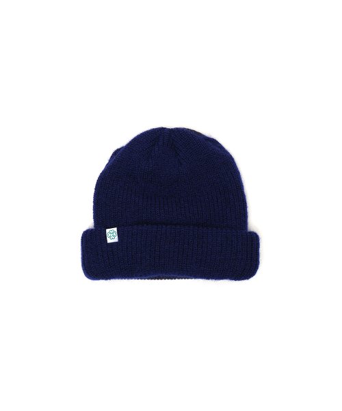 画像2: FACETASM (TWO-TONE BEANIE) NAVY -30% OFF-  (2)