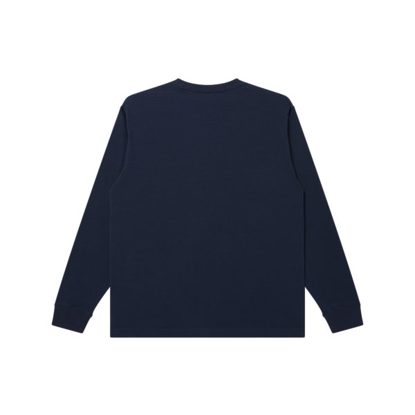 画像2: BLACK EYE PATCH (HANDLE WITH CARE L/S TEE) NAVY (2)