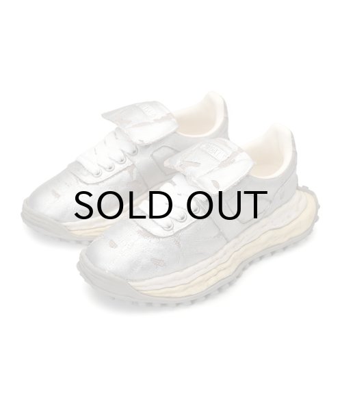 画像1: Maison MIHARA YASUHIRO ("SCOTT" OG SOLE FILM ATTACHED CANVASLOW-TOP SNEAKER) SILVER (1)