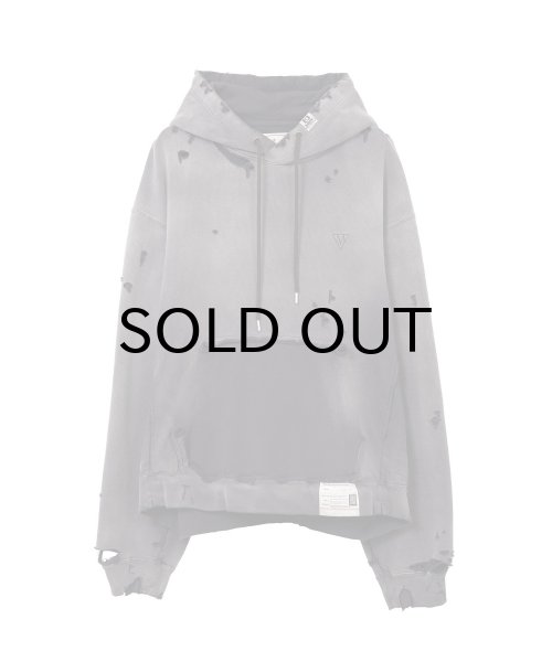 画像1: Maison MIHARA YASUHIRO (Sun Faded Like Hoodie) BLACK (1)