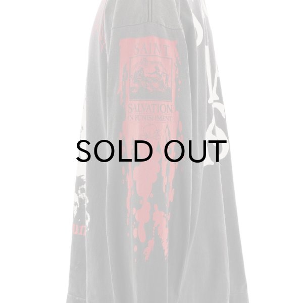 画像3: SAINT Mxxxxxx (LS TEE_SAINT IS A KISS) BLACK (3)