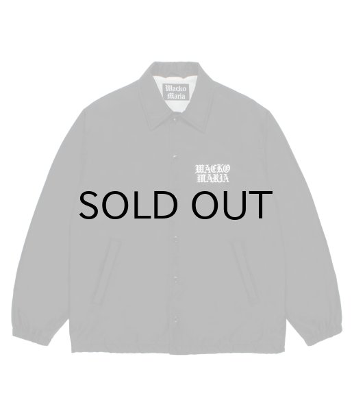 画像1: WACKO MARIA (COACH JACKET TYPE-1) BLACK (1)