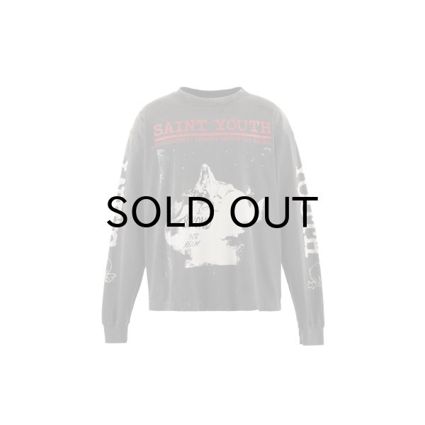 画像1: SAINT Mxxxxxx (LS TEE_SAINT YOUTH) BLACK (1)