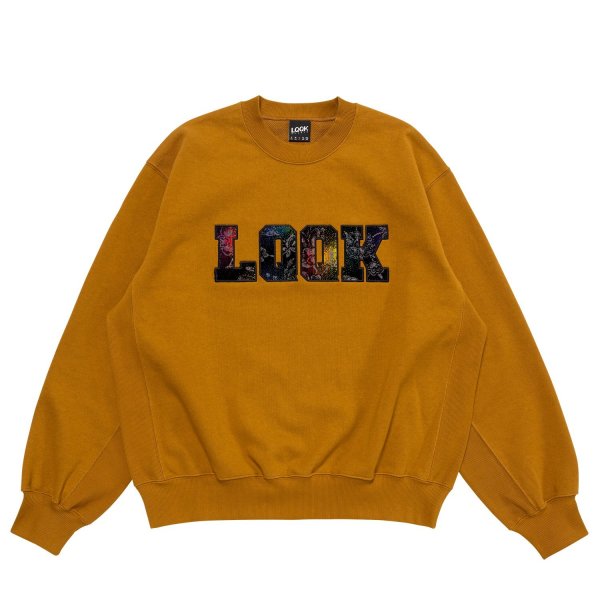 画像1: LQQK STUDIO (BUS SEAT SWEAT CREWNECK) BEIGE (1)