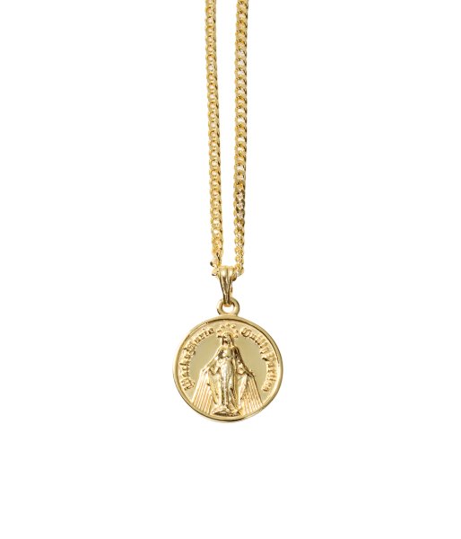 画像1: WACKO MARIA (COIN NECKLACE TYPE-2) GOLD (1)