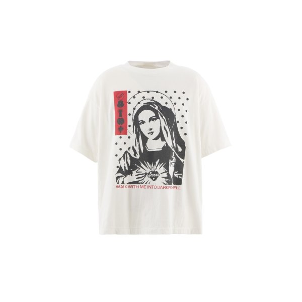 画像1: SAINT Mxxxxxx (KK_SS TEE_MARIA) WHITE (1)