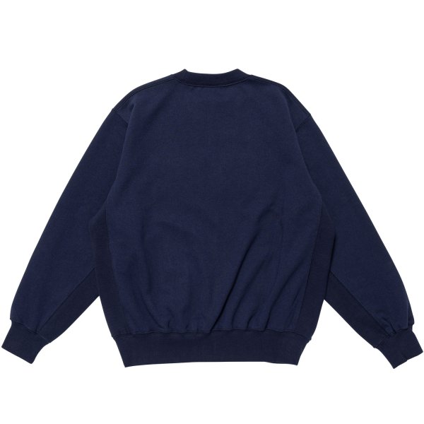 画像2: LQQK STUDIO (BUS SEAT SWEAT CREWNECK) BLUE (2)
