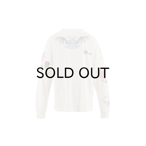 画像2: SAINT Mxxxxxx (DW_LS TEE_TATTOO) WHITE (2)