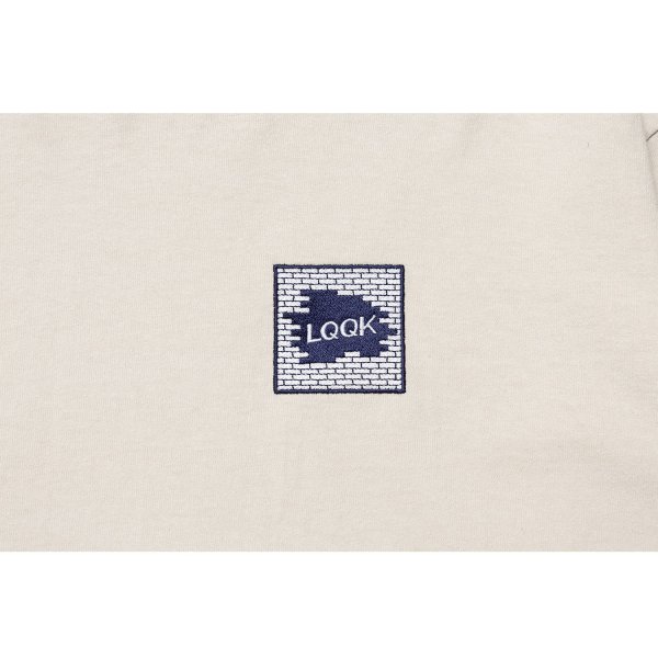 画像2: LQQK STUDIO (LONGSLEEVE BRICK LOGO) STONE (2)