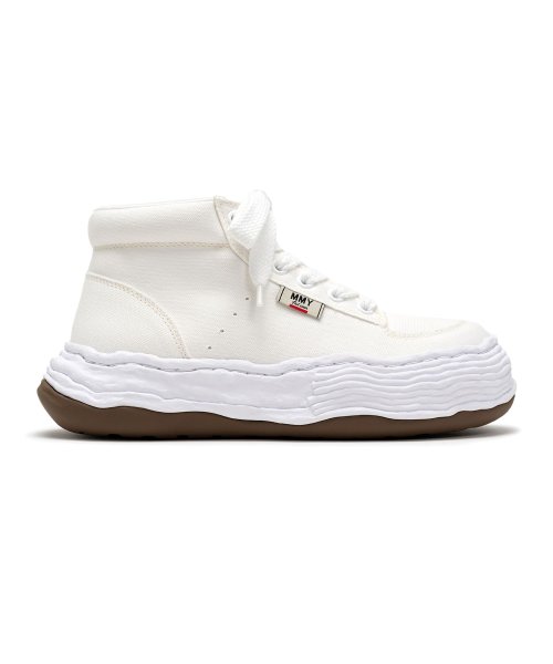 画像2: Maison MIHARA YASUHIRO ("OLIVER" OG SOLE CANVAS HIGH-TOP SNEAKER) WHITE (2)