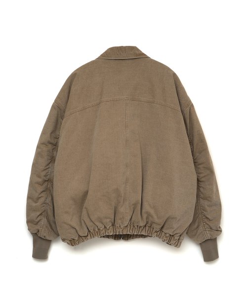画像2: FACETASM (BIG WASHED JACKET) BEIGE (2)