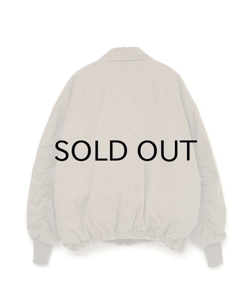 画像2: FACETASM (BIG WASHED JACKET) BEIGE (2)