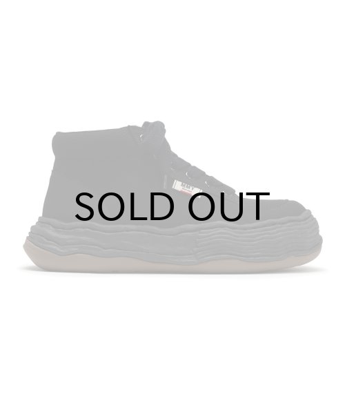 画像2: Maison MIHARA YASUHIRO ("OLIVER" OG SOLE CANVAS HIGH-TOP SNEAKER) BLK-BLK (2)
