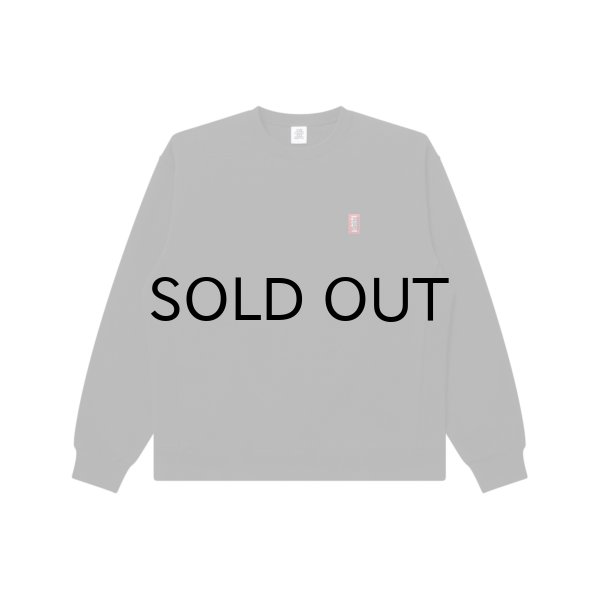 画像1: BLACK EYE PATCH (SMALL HWC CREW SWEAT) BLACK (1)