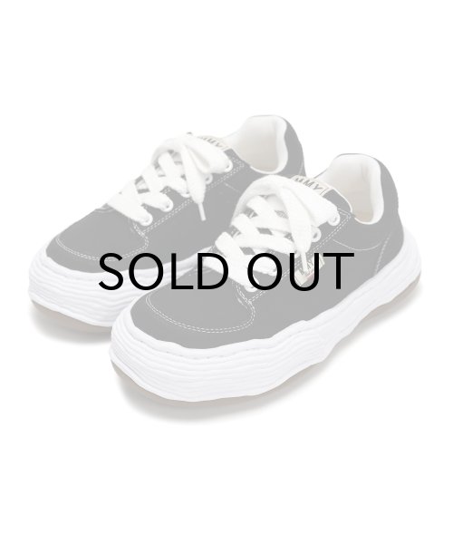 画像1: Maison MIHARA YASUHIRO ("OLIVER" OG SOLE CANVAS LOW-TOP SNEAKER) BLACK (1)