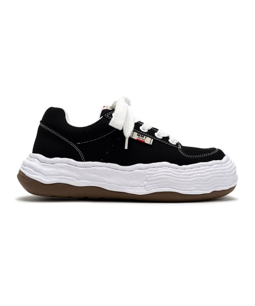 画像2: Maison MIHARA YASUHIRO ("OLIVER" OG SOLE CANVAS LOW-TOP SNEAKER) BLACK (2)