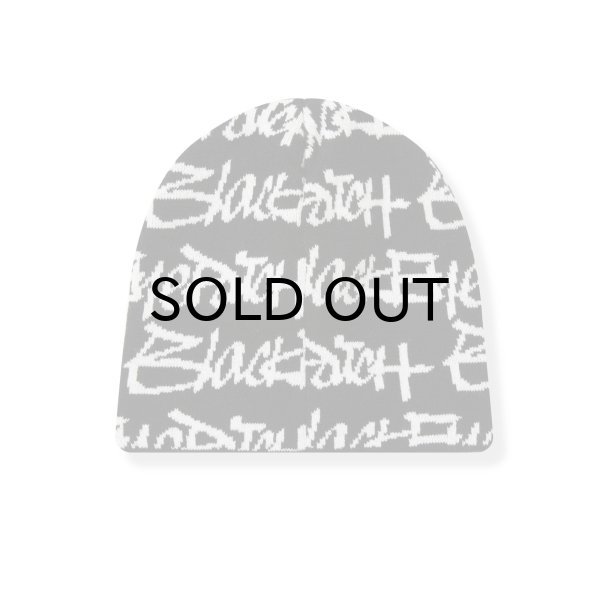 画像2: BLACK EYE PATCH (FASTHAND SCRIPT BEANIE) BLACK (2)