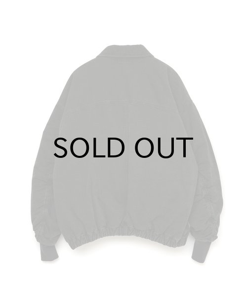 画像2: FACETASM (BIG WASHED JACKET) CHARCOAL (2)