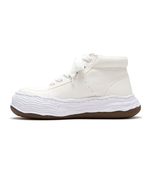 画像3: Maison MIHARA YASUHIRO ("OLIVER" OG SOLE CANVAS HIGH-TOP SNEAKER) WHITE (3)