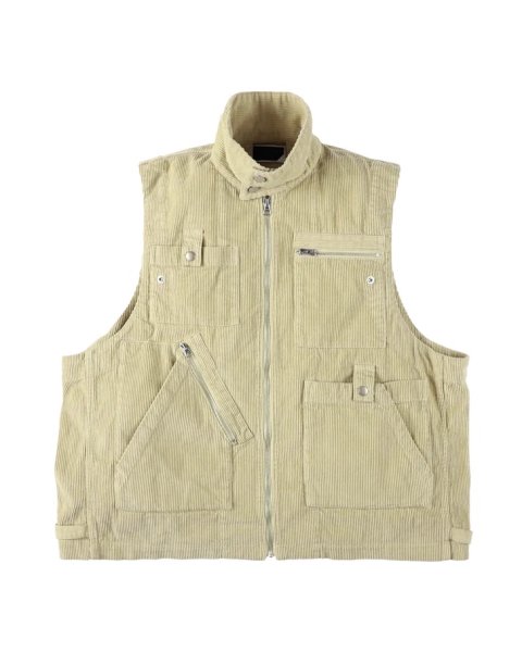 画像3: PHINGERIN (DOUBLE CORD JACKET) BEIGE (3)