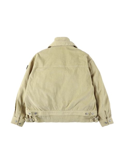 画像2: PHINGERIN (DOUBLE CORD JACKET) BEIGE (2)