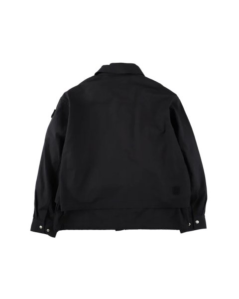 画像2: PHINGERIN (DOUBLE ZIP RIPSTOP JACKET) BLACK (2)