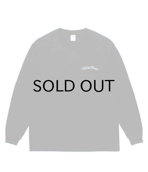 画像2: WACKO MARIA (WASHED HEAVY WEIGHT CREW NECK LONG SLEEVE T-SHIRT TYPE-3) BLACK (2)