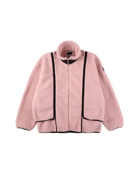 画像1: PHINGERIN (NOREN BOA FLEECE JACKET) PINK (1)