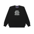 画像1: BLACK EYE PATCH (OG LABEL KNIT SWEATER) BLACK (1)