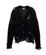 画像1: KAMIYA (Sun Faded Like Knit Cardigan) BLACK (1)