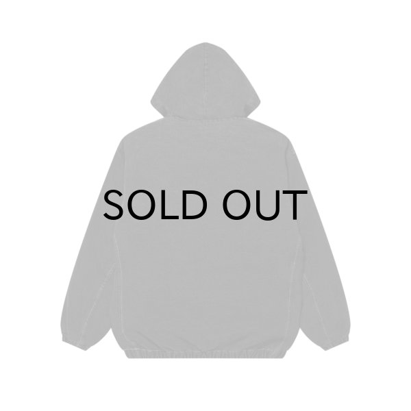 画像2: BLACK EYE PATCH (METAL LOGO HOODED DENIM JACKET) BLACK (2)