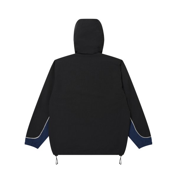 画像2: BLACK EYE PATCH (SMALL OG LABEL NYLON TRACK JACKET) BLACK (2)