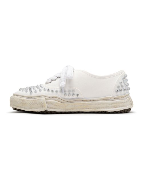 画像3: Maison MIHARA YASUHIRO ("BAKER" OG SOLE STUDDES CANVAS LOW-TOP SNEAKER) WHITE (3)